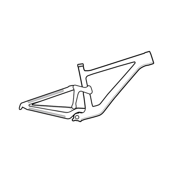 Lizard Skins Clear Protective Frame Wrap - Small