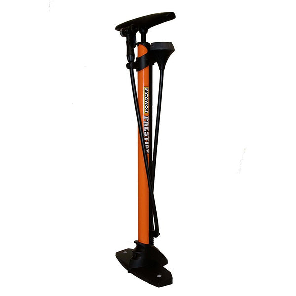 Pedros Prestige Floor Pump Orange/Black