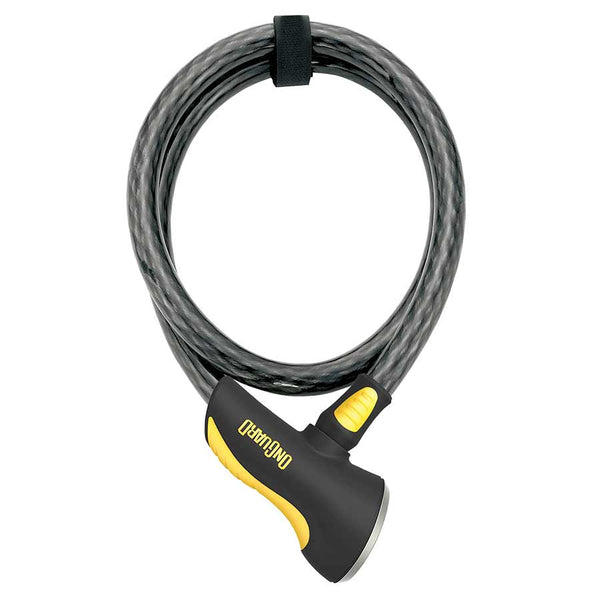 OnGuard Akita Cable Lock with Key: 6 x 12mm Gray/Black/Yellow