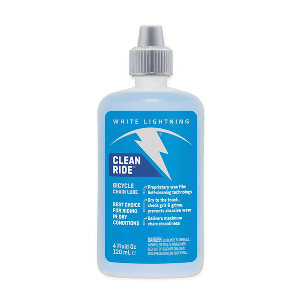 White Lightning Clean Ride Bike Chain Wax Lube - 4oz Drip