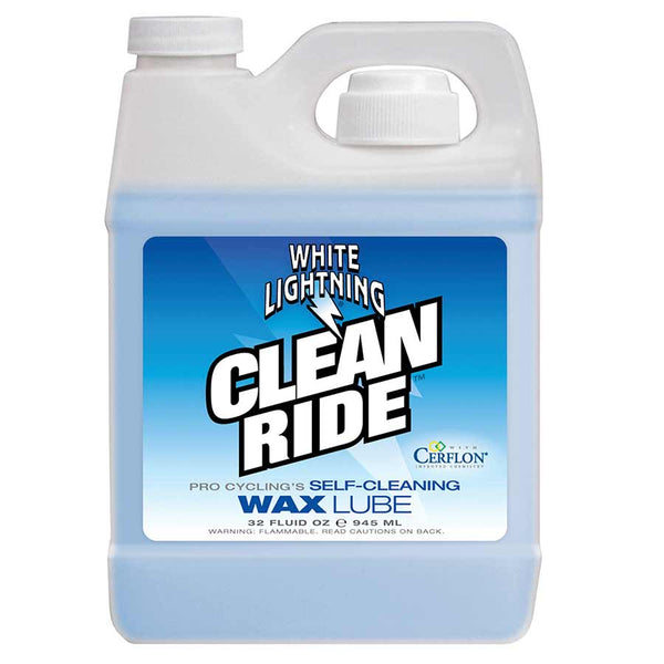 White Lightning Clean Ride Bike Chain Wax Lube - 32oz Bulk