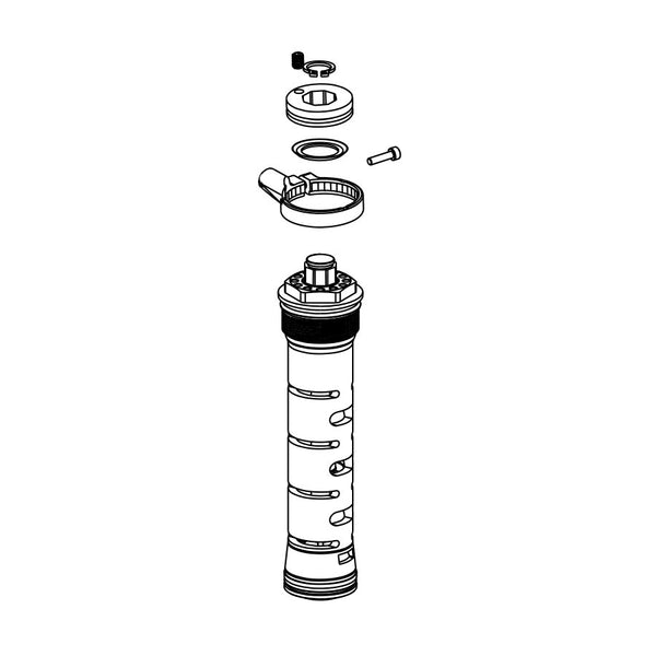 RockShox 11.4015.306.030 2010 Tora XC/SL/Race 2011 Recon Silver Motion Control Compression Damper Kit Remote