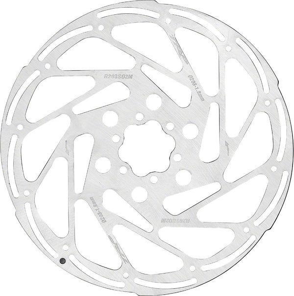 TRP R2 Disc Rotor - 203mm 6-Bolt 1.8mm Silver