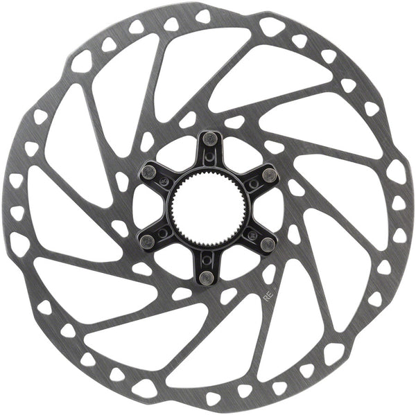 Shimano SM-RT64-L Disc Brake Rotor External Lockring - 203mm Center Lock Silver