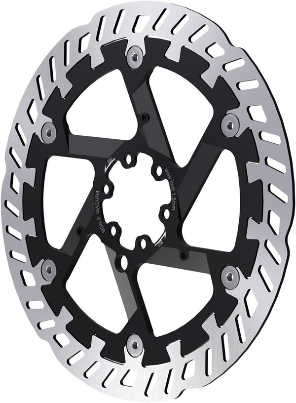 Magura MDR-P Disc Brake Rotor - 203mm 6-Bolt For eBike Silver/Black