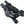 Shimano Deore XT BL-M8100/BR-M8120 Disc Brake Lever - Front Hydraulic Post Mount 4-Piston Finned Pads I-SPEC EV Clamp Band BLK