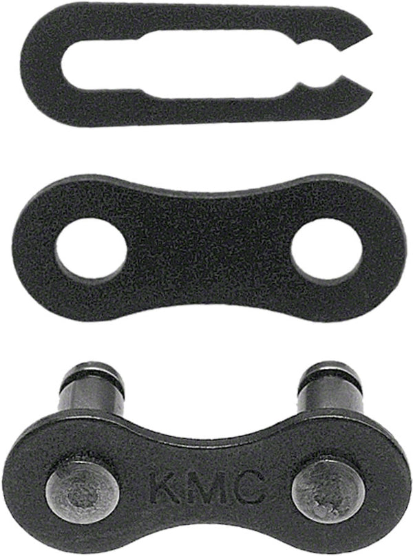 KMC Z410 Master Link - Single Speed 1/2" x 1/8" Black 25 Pairs
