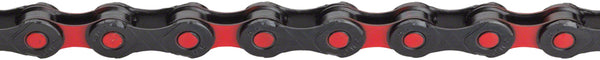 KMC DLC 12 Chain - 12-Speed 126 Links Black/Red