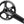Shimano GRX FC-RX810-1 Crankset - 175mm 11-Speed 40t 110 BCD Hollowtech II Spindle Interface BLK