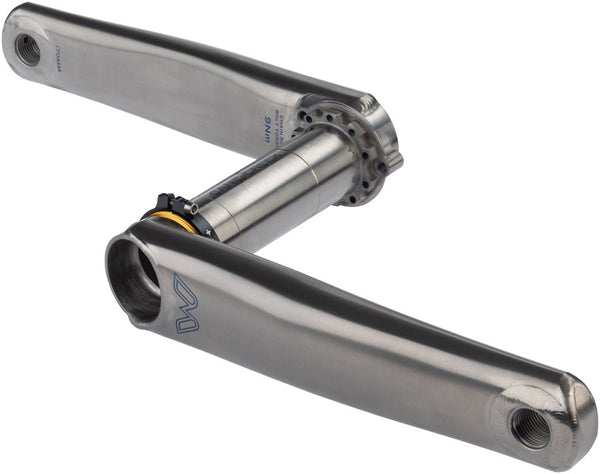Cane Creek eeWings All-Road Titanium Crankset - 172.5mm Direct Mount 30mm Spindle Brushed Titanium
