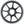 Promax Direct Mount 44t Chainring Black