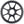 Promax Direct Mount 45t Chainring Black