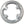 Shimano 105 FC-R7000 50t 4x110 bcd Asymmetric Chainring Silver