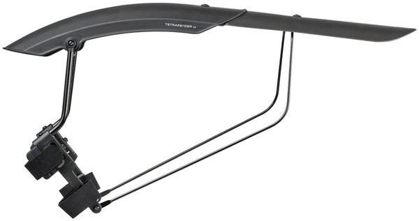 Topeak Tetrafender M1 and M2 Fender Set -Strap-on  Front and Rear Black