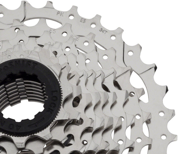 microSHIFT H09 Cassette - 9 Speed 11-32t Silver Nickel Plated