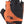 Lizard Skins Aramus Elite Gloves - Jet Black/Tangerine Short Finger Medium