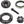 Wolf Tooth Headset Upper Knock Block - 28.6 8mm Black