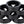 Problem Solvers Headset Stack Spacer - 25.4 10mm Aluminum Black Bag of 10