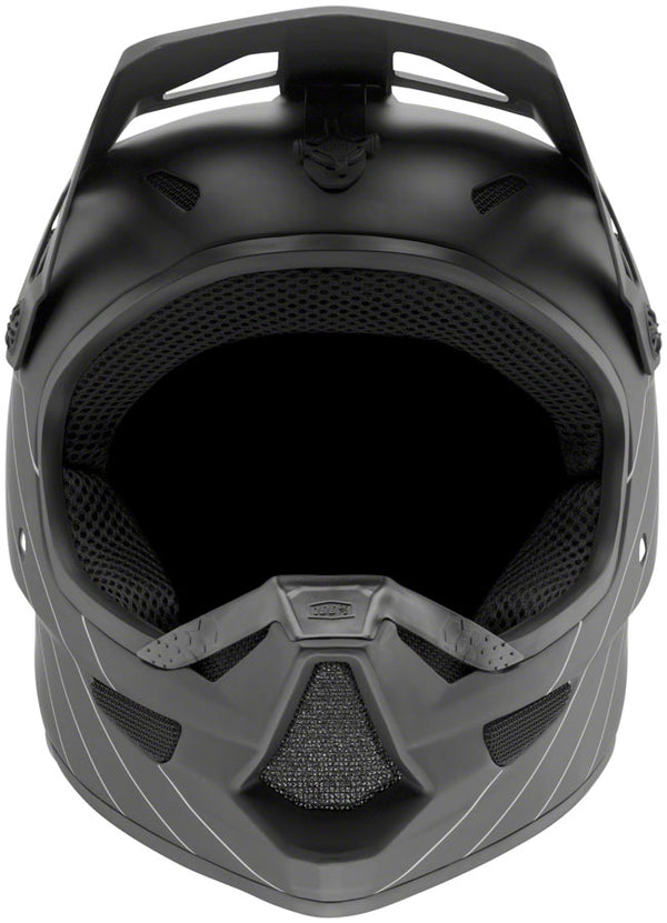100% Status Full Face Helmet - Black Medium