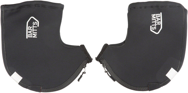 Bar Mitts Extreme Road Pogie Handlebar Mittens - Internally Routed Campy/SRAM/Newer Shimano No Zipper XL BLK