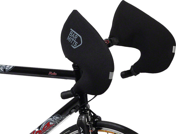 Bar Mitts Road Pogie Handlebar Mittens Internally Routed Campagnolo/SRAM/Shimano LG BLK