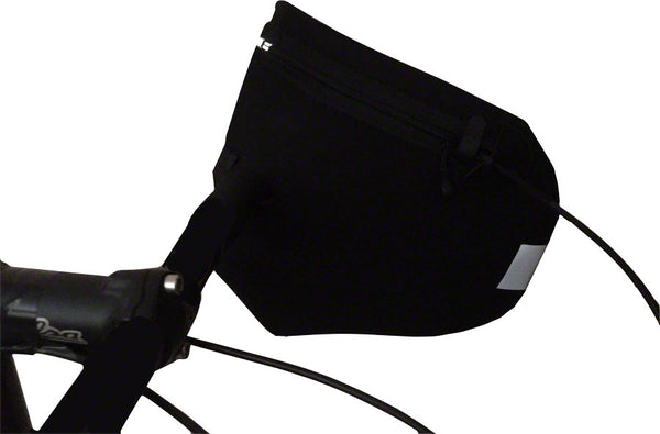 Bar Mitts Dual Position Road Pogie Handlebar Mittens Externally Routed Shimano One Size BLK