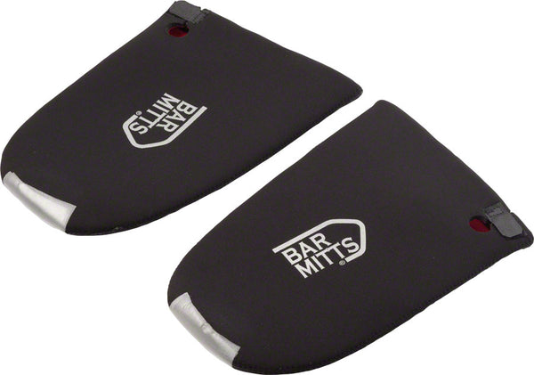 Bar Mitts Bullhorn / Cowhorn Pogie Handlebar Mittens: One Size Black