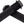 DMR DeathGrip Race Edition Grips - Thick Flanged Lock-On Black