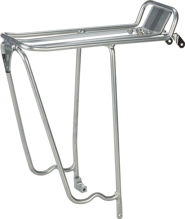MSW RCR-100D Pork Chop Light-Duty Rear Rack 700c Silver