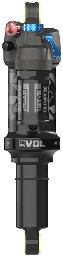 FOX FLOAT X Performance Elite Rear Shock - Metric 210 x 50 mm EVOL LV 2-Position Lever BLK Anodized