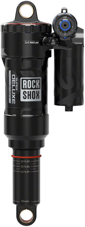 RockShox Super Deluxe Ultimate RC2T Rear Shock - 230 x 65mm Linear Reb/LComp 320lb L/O Std C1 Commencal Clash Race 2019+