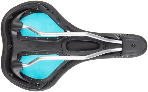MSW SDL-173 Spin Fitness Saddle - Steel Black