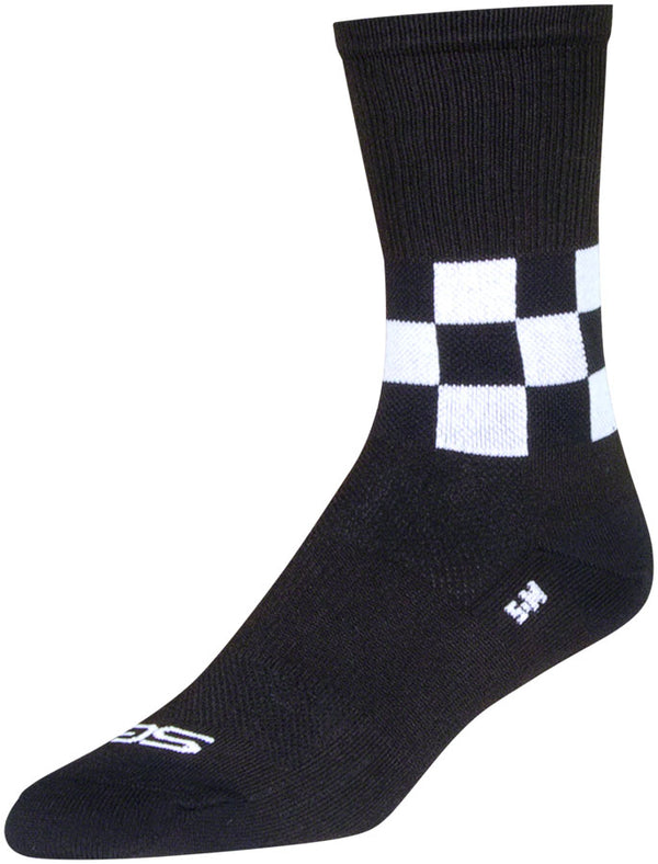 Sockguy Speedway SGX6 Socks 5-9 Black