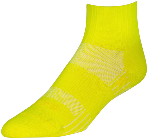 SockGuy Yellow Sugar SGX Socks - 2.5" Yellow Large/X-Large