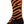 45NRTH Dazzle Midweight Wool Sock - Orange Large