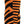45NRTH Dazzle Midweight Wool Sock - Orange Large
