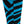 45NRTH Dazzle Midweight Knee Wool Sock - Blue Medium