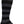45NRTH Midweight Stripe Knee Wool Sock - Black Large
