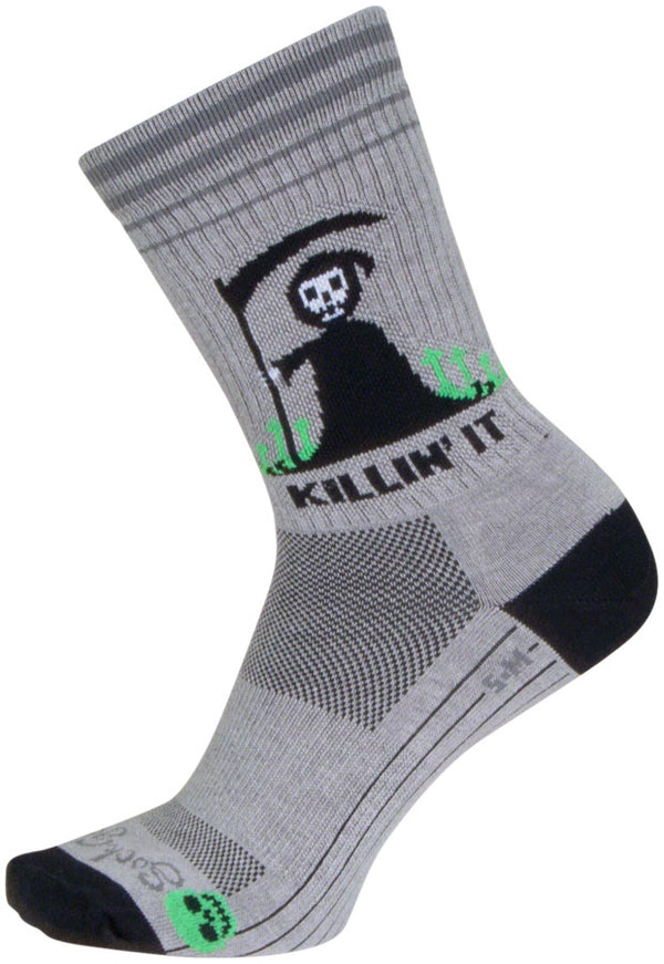 SockGuy Killin It Crew Sock - 6" Small/Medium