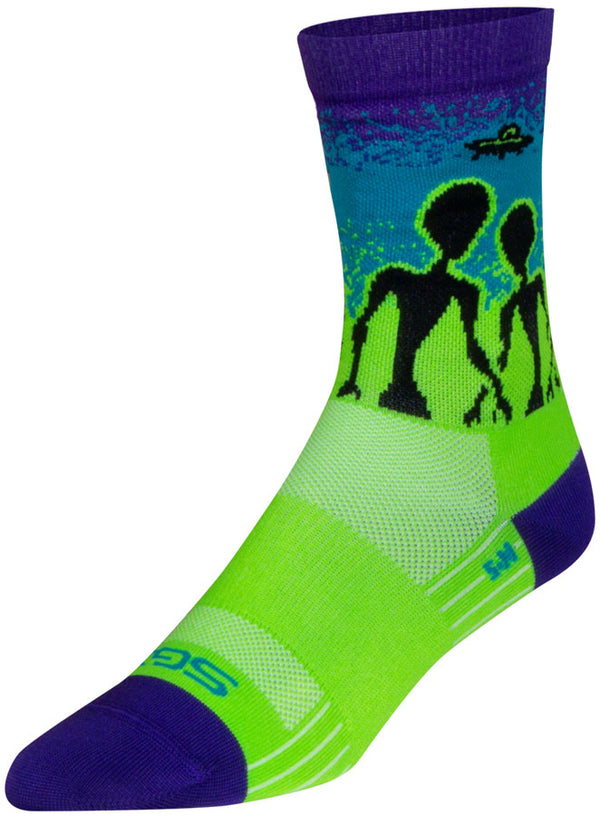 SockGuy Visitors SGX Socks - 6" Small/Medium