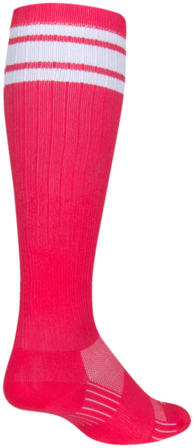 SockGuy SGX Pinky Socks - 12" Pink Small/Medium