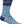 45NRTH Snow Band Lightweight Wool Sock - Light Blue/Blue Small
