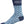 45NRTH Snow Band Lightweight Wool Sock - Light Blue/Blue Large