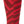 45NRTH Dazzle Midweight Knee High Wool Sock - Chili Pepper/Red Medium