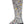 45NRTH Speck Heavyweight Knee High Wool Sock - Gray/Dark Blue Medium