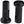 DT Swiss Standard Brass Nipples: 2.34 x 12mm Black Box of 100