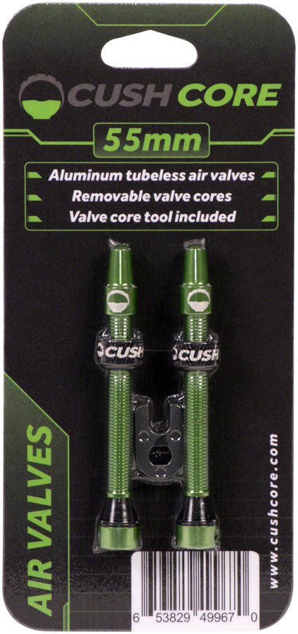 CushCore Tubeless Presta Valve Set