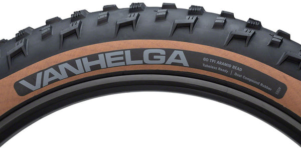 45NRTH Vanhelga Tire - 27.5 x 4 Tubeless Folding Tan 60 TPI