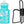 MSW Kids Water Bottle and Cage Kit - Clouds w/ Black Cage